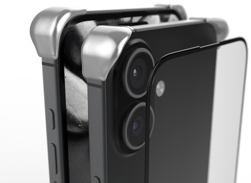 FUSION And GLASS for iPhone 16 Plus